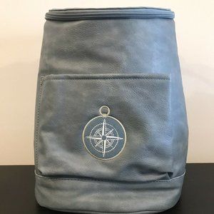 Thirty-One Keep It Cool Thermal Backpack - Denim Distressed Pebble Brand New